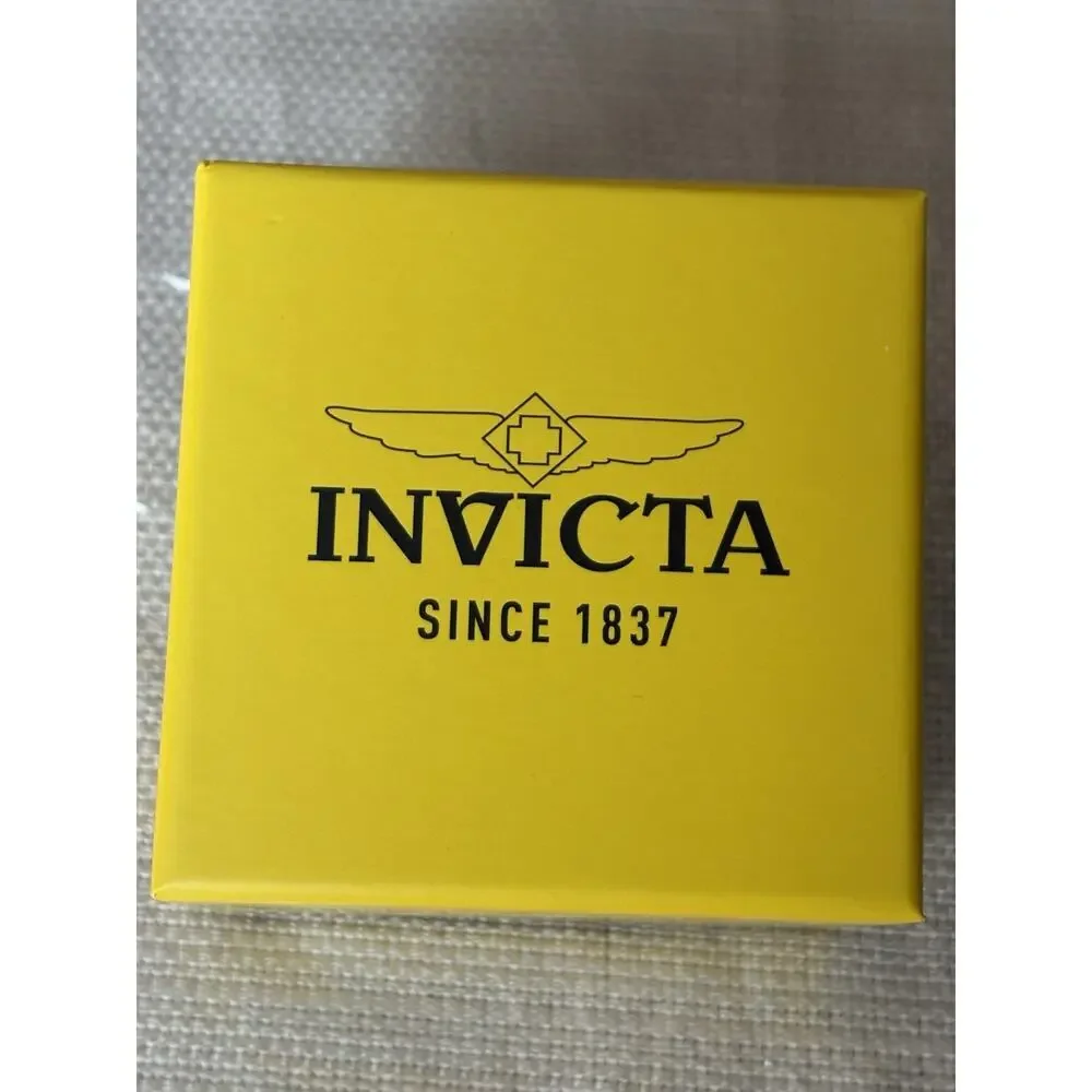 Invicta Celestial Men’s Watch 42mm Gold With Gold Dial New In Box 69207